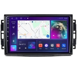 Navigatie CHRYSLER Jeep Dogde Manual C-202 Android Octa Core Ecran 2K QLED GPS 4G 4+32GB 360 KIT-202+EDT-E410-2K v2 - Img 2