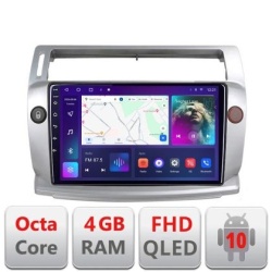 Navigatie Citroen C4 Quad Core B-088 Android Ecran QLED octa core 4+64 carplay android auto