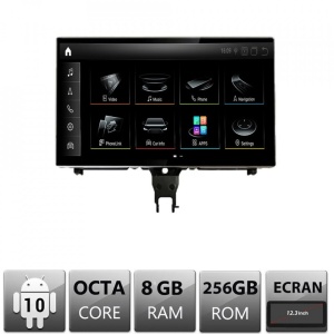 Navigatie dedicata Audi A6 MIB EDT-A6-MIB-8-V3 ecran 12.3" Android Gps Internet Bluetooth USB Video Qualcomm 8 GB + 256 GB EDT-A6-MIB-8-V3