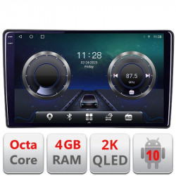 Navigatie dedicata Citroen Berlingo 2008-2018 C-berlingo Android Octa Core Ecran 2K QLED GPS 4G 4+32GB 360 kit-berlingo+EDT-E409-2K