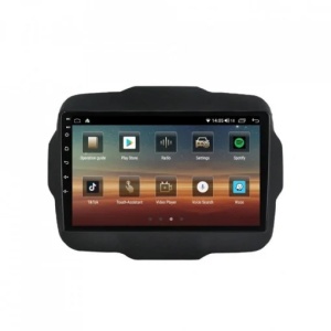 Navigatie dedicata cu Android Jeep Renegade dupa 2014, 4GB RAM, Radio GPS Dual Zone, Display HD IPS 9" Touchscreen, Internet Wi-Fi si slot SIM 4G, Bluetooth, MirrorLink, USB, Waze - Img 3
