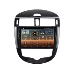 Navigatie dedicata cu Android Nissan Pulsar dupa 2014, 4GB RAM, Radio GPS Dual Zone, Display HD QLED 10" Touchscreen, Internet Wi-Fi si slot SIM 4G, Bluetooth, MirrorLink, USB