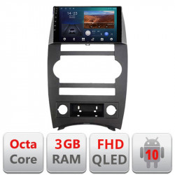 Navigatie dedicata Jeep Commander Android radio gps internet octa core 3+32 carplay android auto Kit-commander+EDT-E309v3