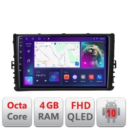 Navigatie dedicata Toyota Auris Corolla 2017-2018 A-auris-2017 Ecran Qled, 4+64GB, Octacore, SIM 4G, USB, Bluetooth, Wifi, Carplay Wireless, Model Edonav KIT-auris-2017+EDT-E309V3