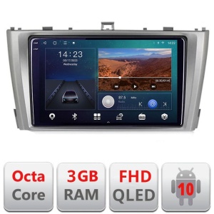 Navigatie dedicata Toyota Avensis 2009-2015 B-TY12 Android Ecran QLED octa core 3+32 carplay android auto KIT-TY12+EDT-E309V3
