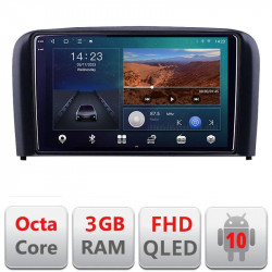 Navigatie dedicata Volvo S80 2004-2006 B-S80 Android Ecran QLED octa core 3+32 carplay android auto KIT-S80+EDT-E309V3