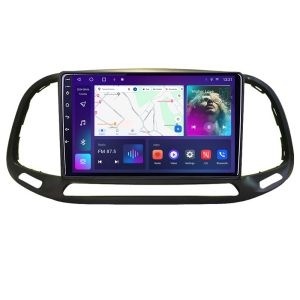 Navigatie Fiat Doblo 2015-2018 B-DOBLO15 Android Ecran QLED octa core 4+64 carplay android auto KIT-DOBLO15+EDT-E309V3 - Img 2