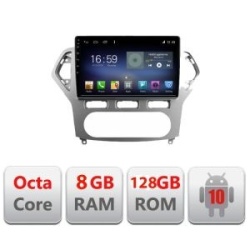 Navigatie Ford Mondeo 2006-2010 F-mondeo-ac Octa Core cu Android Radio Bluetooth Internet GPS WIFI DSP 8+128GB 4G KIT-MONDEO-AC+EDT-E610