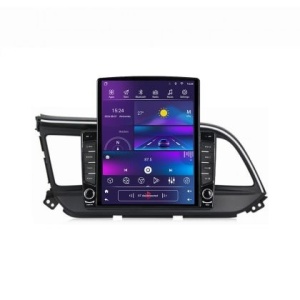 Navigatie HHyundai Elantra 2018- G-1581 ecran tip TESLA 9.7" cu Android Radio Bluetooth Internet GPS WIFI 4+32GB DSP 4G KIT-1581+EDT-E709 - Img 2