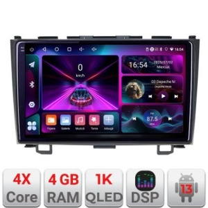 Navigatie Honda CR-V A-009 4+64 InCell Display 1K Android Waze USB Navigatie Internet Youtube Radio KIT-009+EDT-E209-RK
