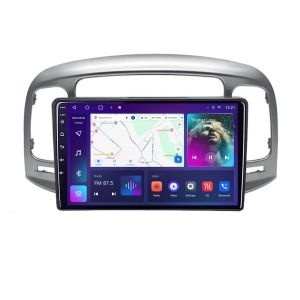 Navigatie Hyundai Accent 2006-2012 B-ACCENT Android Ecran QLED octa core 4+64 carplay android auto KIT-accent+EDT-E309V3 - Img 2