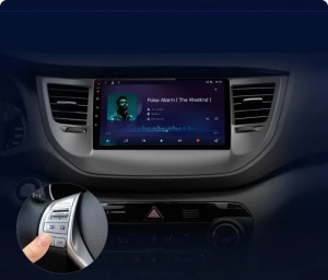 Navigatie Hyundai IX35 (2015-2018), Hyundai Tucson 3 (2015-2018), Android 12, 4GB RAM 64GB, google maps, youtube, waze, wifi, bluetooth