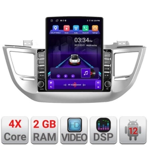 Navigatie dedicata Edonav Hyundai Tucson K-546 ecran Tesla 9.7" QLED,2Gb RAM,32Gb Hdd,DSP,GPS,Bluetooth