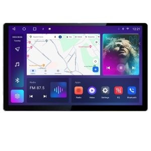 Navigatie Kia Stonic 2016-2020 Qled 2K Octa Core 4+64 LTE 4G DSP Wifi 5Ghz android auto carplay radio gps internet EDT-E413-2K - Img 2