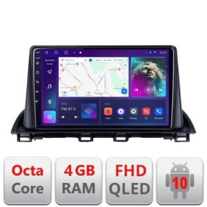 Navigatie Mazda 3 2014-2019 B-463 Android Ecran QLED octa core 4+64 carplay android auto KIT-463+EDT-E309V3 KIT-463+EDT-E309V3