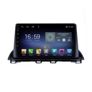 Navigatie Mazda 3 2014-2019 F-463 Octa Core cu Android Radio Bluetooth Internet GPS WIFI DSP 8+128GB 4G KIT-463+EDT-609 - Img 2
