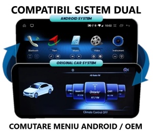 Navigatie Mercedes C Class W205 2015-2021 10.25 inch 4GB 64GB 8 Core 4G - Img 3