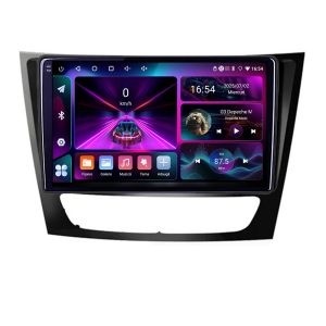 Navigatie Mercedes W211 W219 A-090 4+64 InCell Display 1K Android Waze USB Navigatie Internet Youtube Radio KIT-090+EDT-E209-RK - Img 2