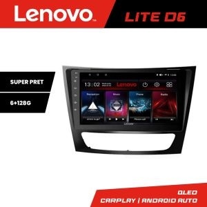 Navigatie Mercedes W211 W219 Lenovo Kit-090 8 core 6+128 GB Android Waze USB Navigatie Internet Youtube Radio KIT-090+LITE-9-6+128