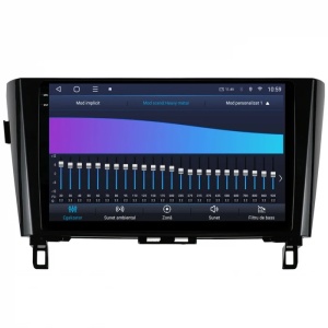 Navigatie Nissan Qashqai / X-Trail (2013+), 8GB RAM, Android, Octacore, Slot Sim 4G, DSP, GPS, Wi-FI, Carplay, Android Auto, USB, Bluetooth, Waze, Touchscreen, 10.1 Inch - Img 10