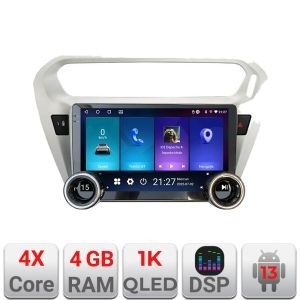 Navigatie Peugeot 301 Citroen Kit-Elisee Kit-301 Edotec 4+64 10.5 inch Incell 1K android Wifi 5Ghz gps internet S KIT-301+EDT-E211-RK