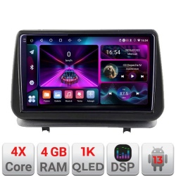 Navigatie Renault Clio 3 2005-2013 A-Clio3 4+64 InCell Display 1K Android Waze USB Navigatie Internet Youtube Radio kit-clio3+EDT-E209-RK