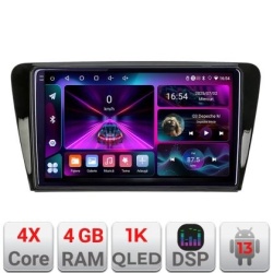 Navigatie Skoda Rapid Seat Toledo 2013+ Android radio gps internet 4+64 InCell Display 1K KIT-rapid+EDT-E209-RK_v1