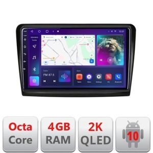 Navigatie Skoda Superb 2 C-SUPERB2 Android Octa Core Ecran 2K QLED GPS 4G 4+32GB 360 KIT-SUPERB2+EDT-E410-2K