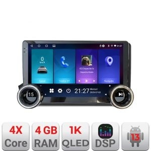 Navigatie Ssangyong Kyron Actyon Kit-158 Edotec 4+64 10.5 inch Incell 1K android Wifi 5Ghz gps internet KIT-158+EDT-E211-RK