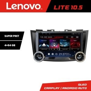 Navigatie Suzuki Swift 2010-2017 Kit-179 Lenovo 8 core 4+64 10.5 inch Incell 1K android Wifi 5Ghz gps internet KIT-179+LITE-10.5-4+64+KIT-10-9