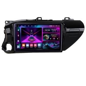 Navigatie Toyota Hilux 2016- A-TY59 4+64 InCell Display 1K Android Waze USB Navigatie Internet Youtube Radio KIT-TY59+EDT-E210-RK - Img 2