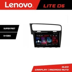 Navigatie VW Golf 7 Lenovo Kit-491 8 core 6+128 GB Android Waze USB Navigatie Internet Youtube Radio KIT-491+LITE-10-6+128
