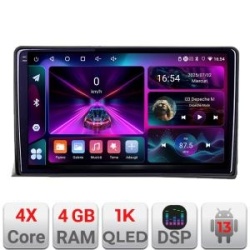 Navigatie vw multivan 2003-2015 A-MULTIVAN 4+64 InCell Display 1K Android Waze USB Navigatie Internet Youtube Radio KIT-multivan+EDT-E209-RK