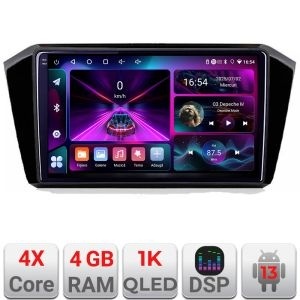 Navigatie VW Passat 2015- A-518 4+64 InCell Display 1K Android Waze USB Navigatie Internet Youtube Radio KIT-518+EDT-E210-RK