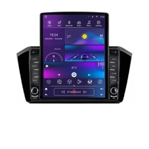 Navigatie VW PASSAT 2015- H-518 ecran tip TESLA 9.7" cu Android Radio Bluetooth Internet GPS WIFI 4+32GB DSP 4G Octa C KIT-518+EDT-E710 - Img 2