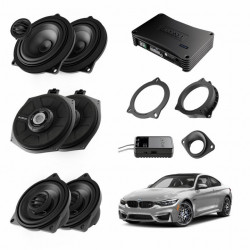 PACHET UPGRADE SISTEM AUDIO AUDISON DEDICAT BMW K4E K4M A4E + DSP 520W