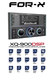 Player auto ForX XQ-900DSP, 2 DIN, 4x60W, Bluetooth, Aplicatie DSP din App Store