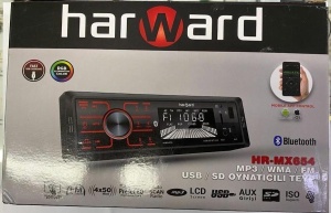 Player auto Harward HR-MX652, 4x50W, FM, 2 X USB, Aux, Bluetooth, Aplicatie Android, iPod/iPhone
