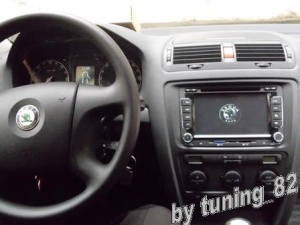 Rama Adaptoare Dedicata Skoda Octavia 2 2004-2008 Climatronic cu Navigatie OEM sau Aftermarket
