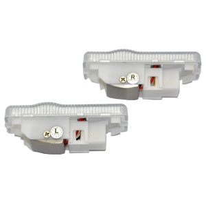 Set 2 Logo Portiere Peugeot 407 - BTSL-016052