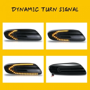 Set 2 Semnalizari Aripa LED Dinamice Mini Cooper F55, F56, F57 - D0510