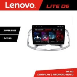 Sistem Multimedia MP5 Chevrolet Captiva 2012-2018 Manual Lenovo Kit-109 8 core 6+128 GB Android Waze USB Navigatie Internet Youtube Radio KIT-109+LITE-10-6+128+CT20CV01+CT27AA46+CT24CV01