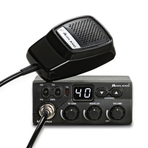 Stație radio CB Midland M Zero Plus, 4W, 40 canale AM/FM - Img 2