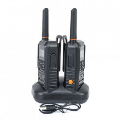 Statie radio portabila PNI PMR R80 PRO, set cu 2 buc, 0.5W