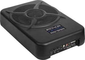 Subwoofer Auto Activ Crunch GP808 Model Underseat (sub scaun) 8'' 20 cm 100W RMS Telecomanda Bass / Volum Putere Maxima 200 W