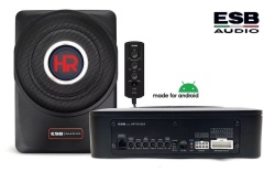 Subwoofer auto activ ESB HR 10 US-A 340W RMS Integrare Underseat (Sub Scaun) Instalare Plug & Play pe navigatiile Android