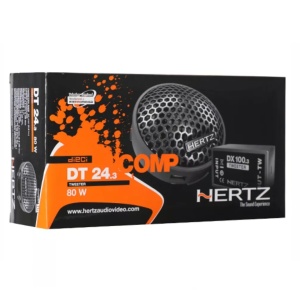 Tweetere Auto Hertz Dieci DT 24.3, Set Componente, 24 mm, Putere 80 W RMS, 180W MAX, 4Ω, 2 tweetere