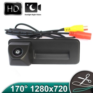 Camera marsarier HD, unghi 170 grade cu StarLight Night Vision pentru Skoda Rapid, Fabia, Superb, Yeti, Roomster, Octavia 2