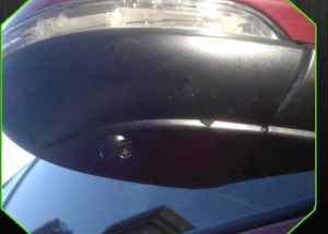 CAMERA VIDEO AUTO UNIVERSALA DE FATA VIZUALIZARE 170° WATER PROOF MONTAJ IN SPOILER SAU OGLINDA - Img 5