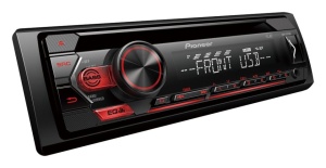CD player auto Pioneer DEH-S121UB, 4x50W, 1DIN, USB, telecomanda inclusa